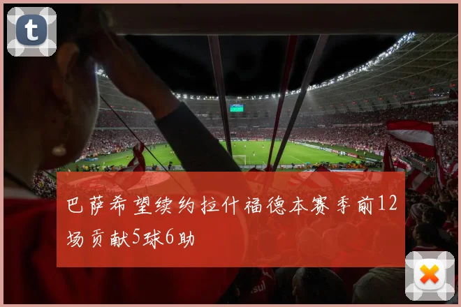巴萨希望续约拉什福德本赛季前12场贡献5球6助